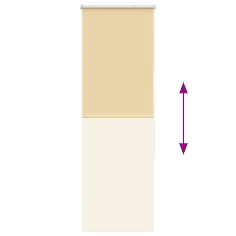 Roletas Blackout smėlio spalvos 40x150 cm Audinio plotis
