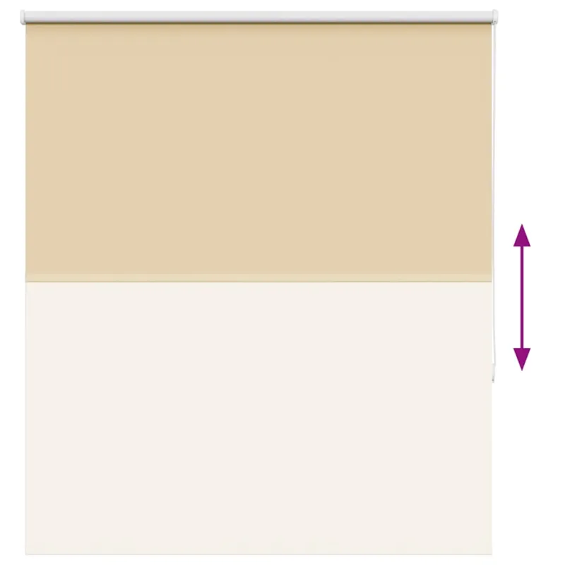 roletas smėlio spalvos 125x150 cm audinio plotis 121,6 cm