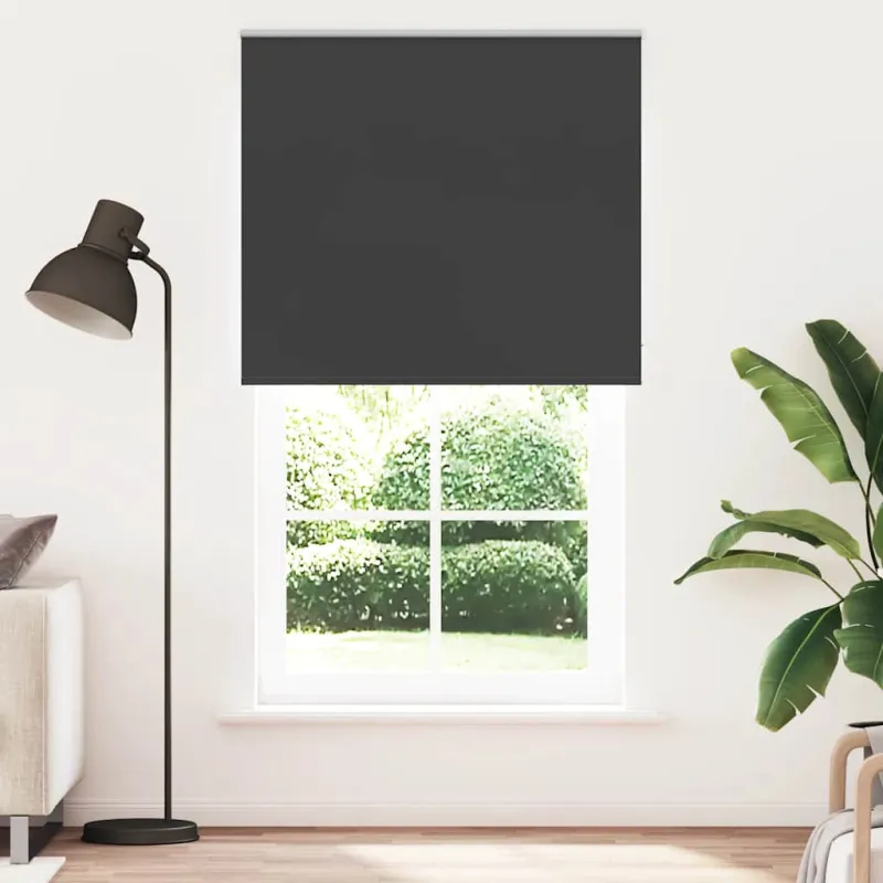 roletas juodas 130x210 cm audinio plotis 126,6 cm poliesteris