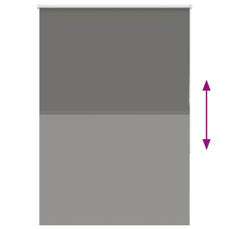 roletas smėlio Pilka 90x130 cm audinio plotis 85,7 cm