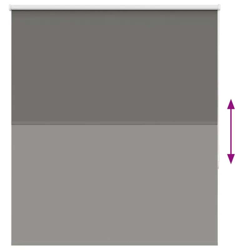 roletas smėlio Pilka 125x150 cm audinio plotis 121,6 cm