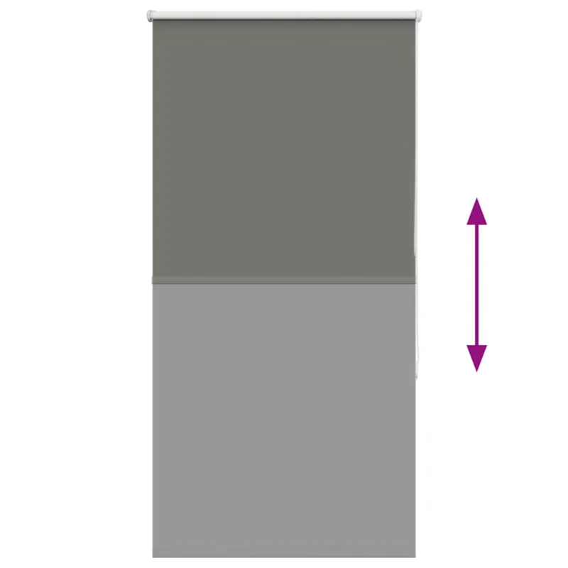 roletas Pilka 80x175 cm audinio plotis 75,7 cm poliesteris