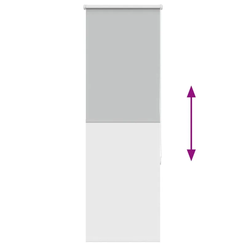 roletas smėlio šviesiai pilka 60x130 cm audinio plotis 55,7 cm