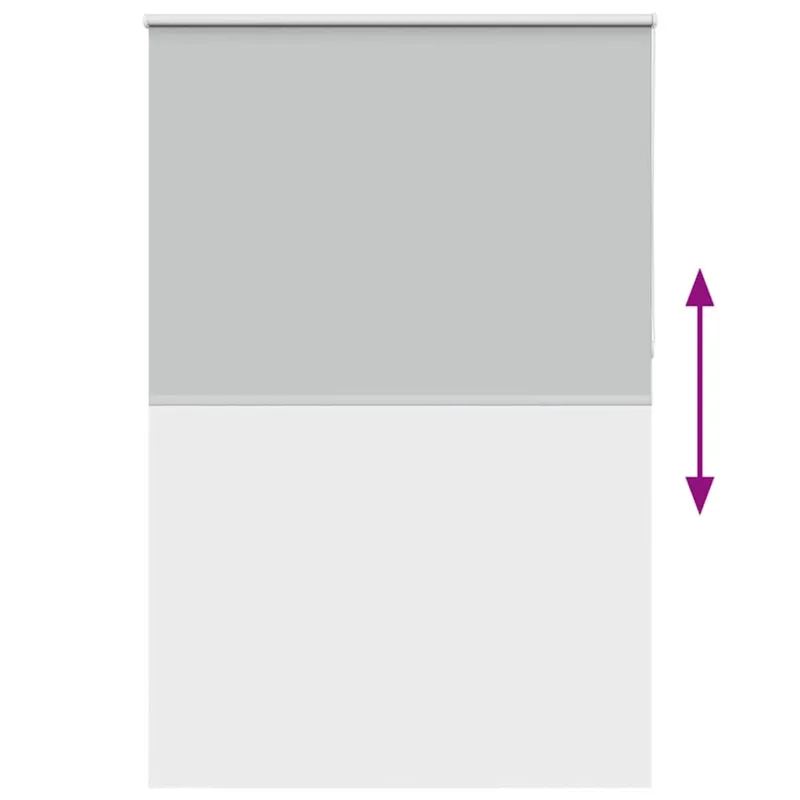Roletas Blackout smėlio šviesiai pilka 160x210cm Audinio plotis