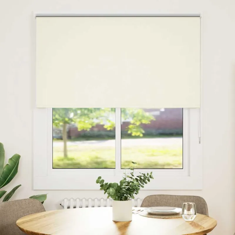roletas balsvos 125x130 cm audinio plotis 121,6 cm poliesteris