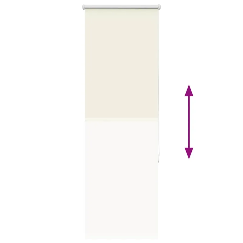 roletas balsvos 50x150 cm audinio plotis 45,7 cm poliesteris