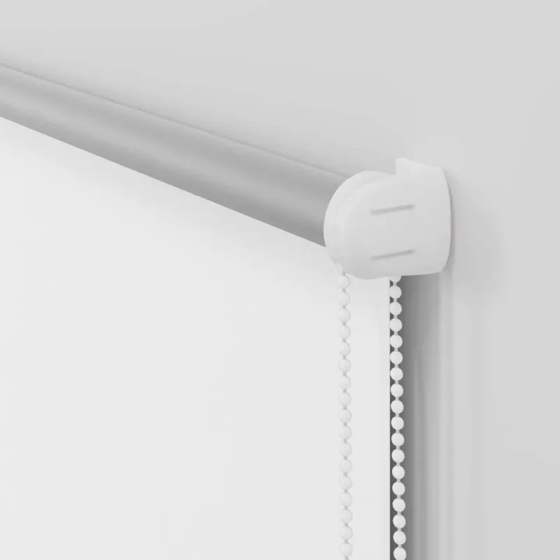 Naktinis roletas baltos spalvos 40x175 cm audinio plotis 35,7cm