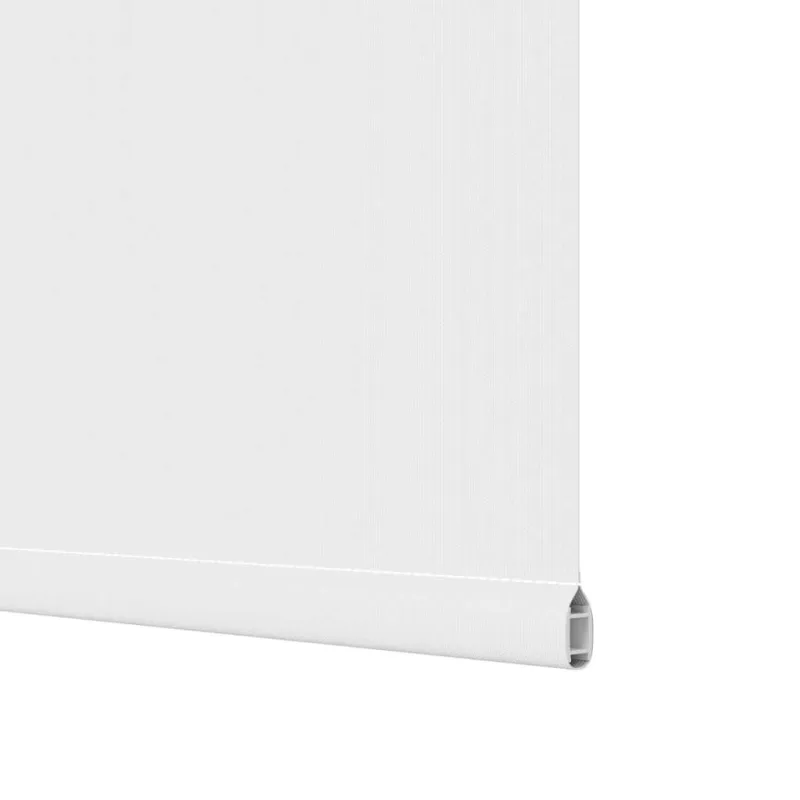 Naktinis roletas baltos spalvos 40x210 cm audinio plotis 35,7cm