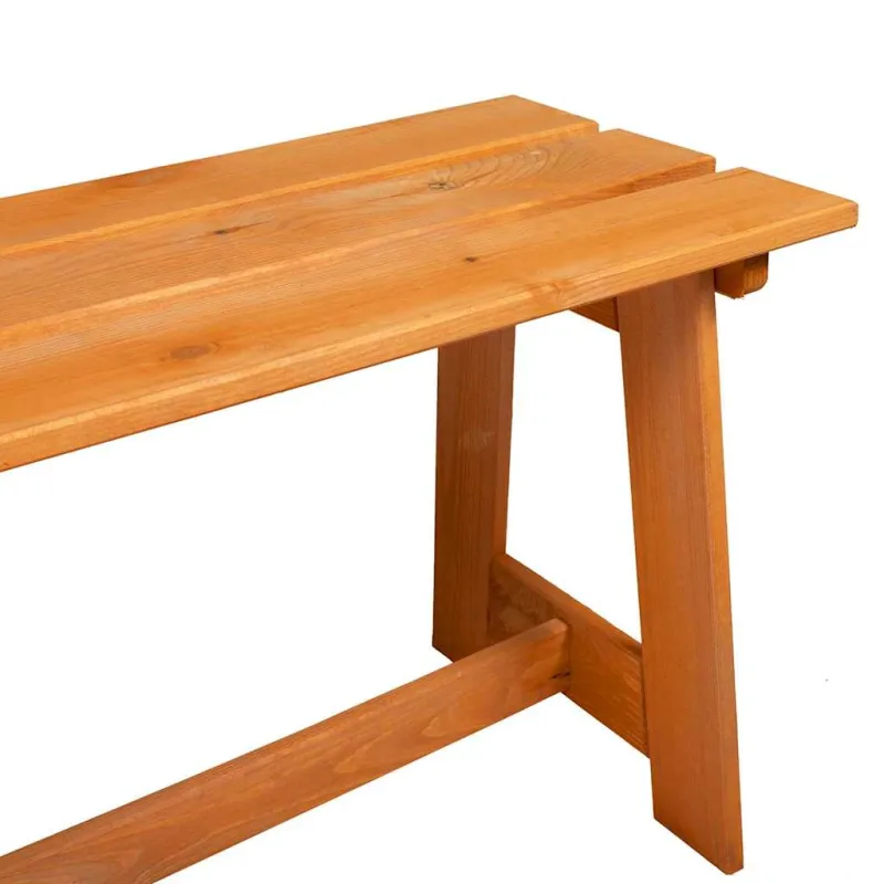 Lauko suolas Ruda 119 x 37 x 47 cm Kietos pušies mediena