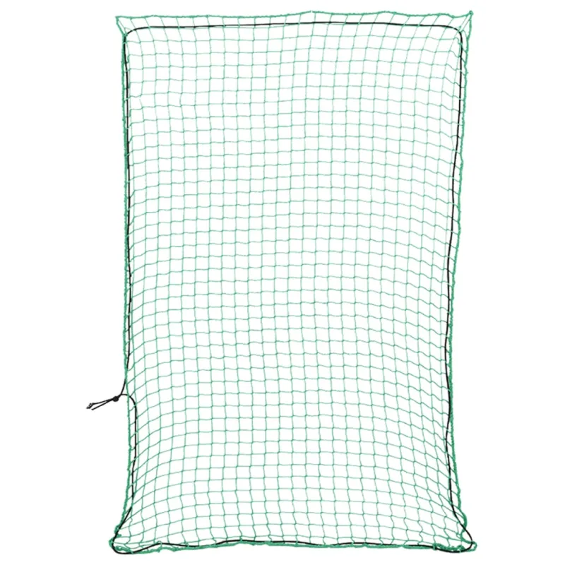 Priekabos tinklas su elastine virve, žalias, 3x2m, PP