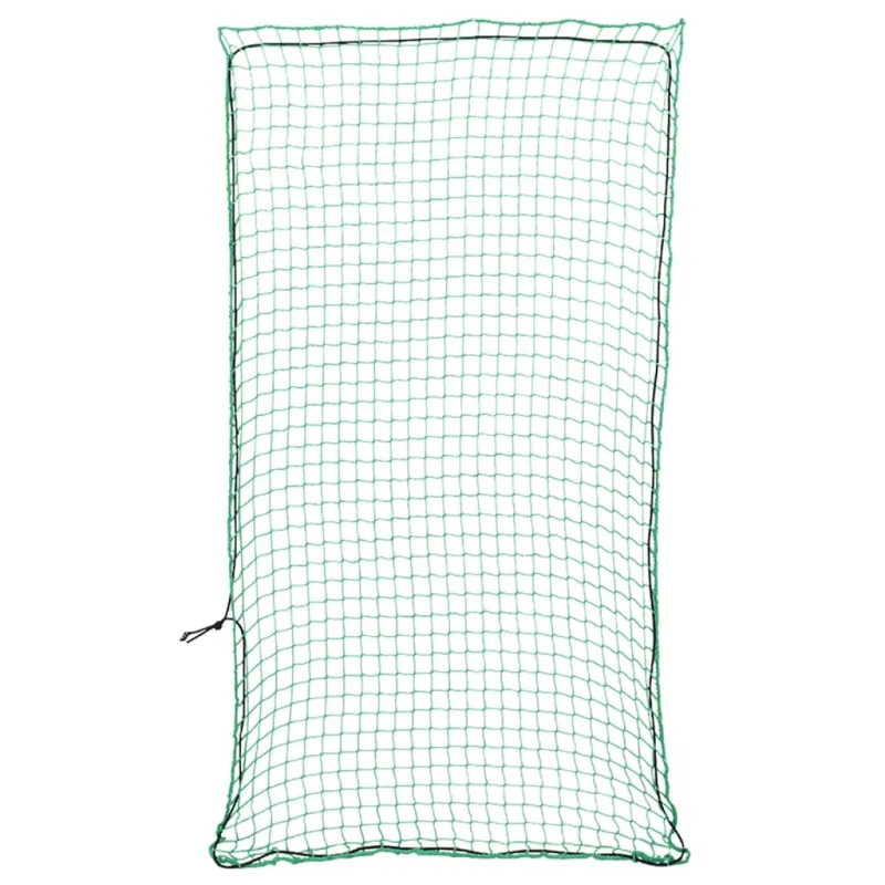 Priekabos tinklas su elastine virve, žalias, 6x3m, PP