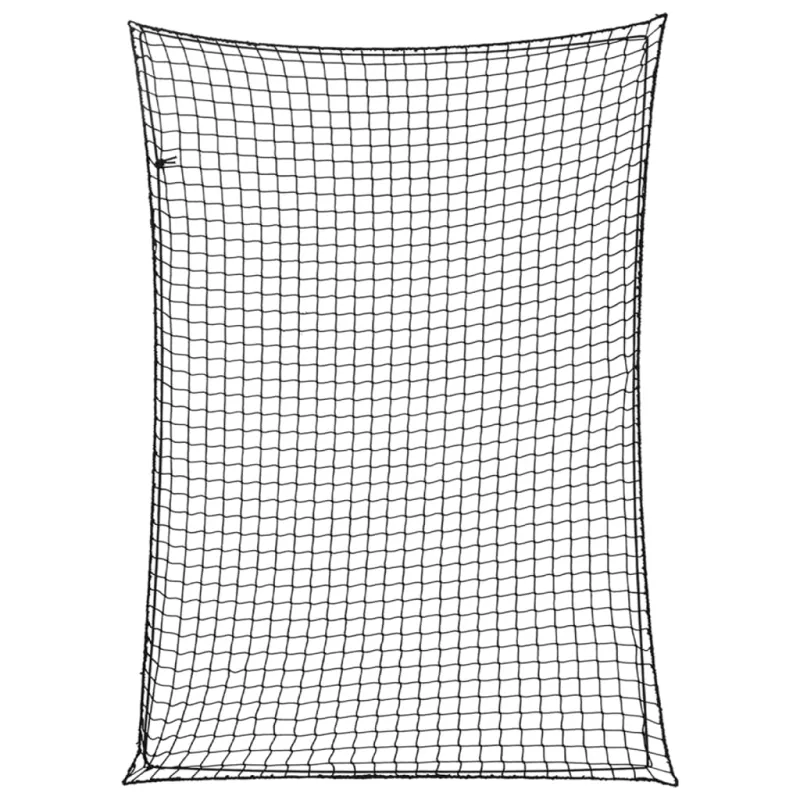 Priekabos tinklas su elastine virve, juodas, 3,5x2,5m, PP