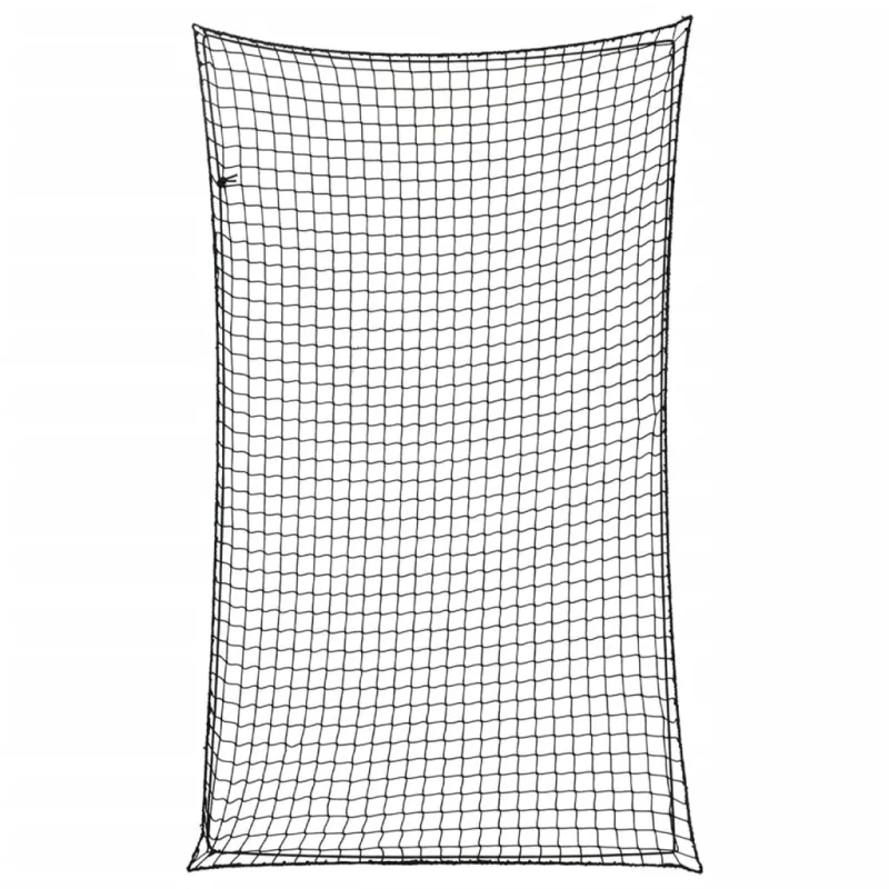 Priekabos tinklas su elastine virve, juodas, 5x3m, PP