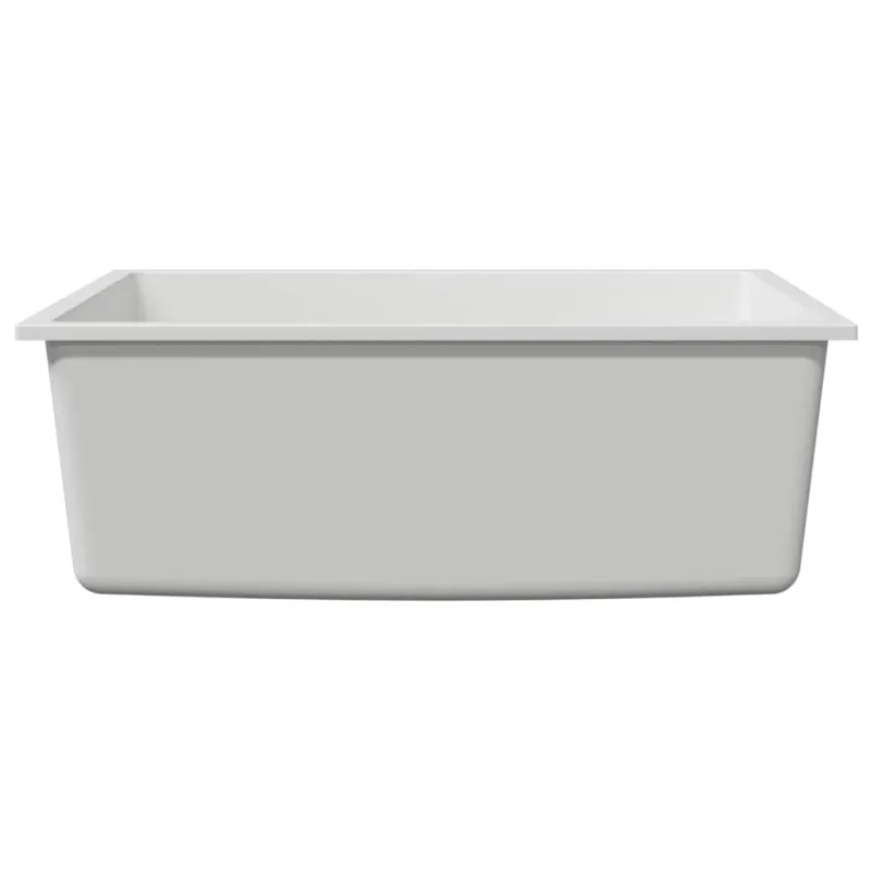 Virtuvės kriauklė Balta 54 x 44 x 20 cm Granitas