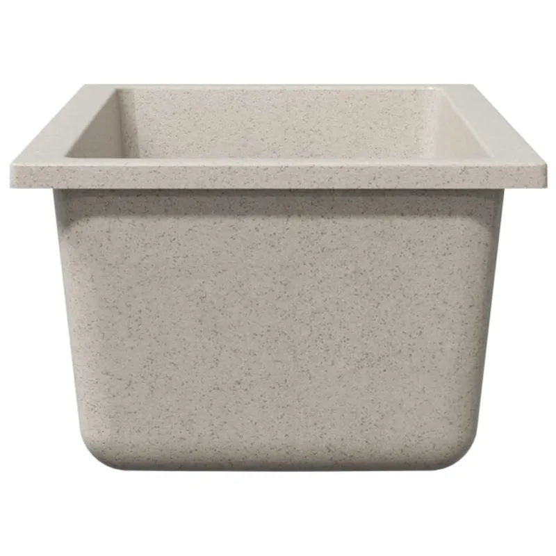 Virtuvės kriauklė Smėlio 21 x 44 x 14 cm Granitas