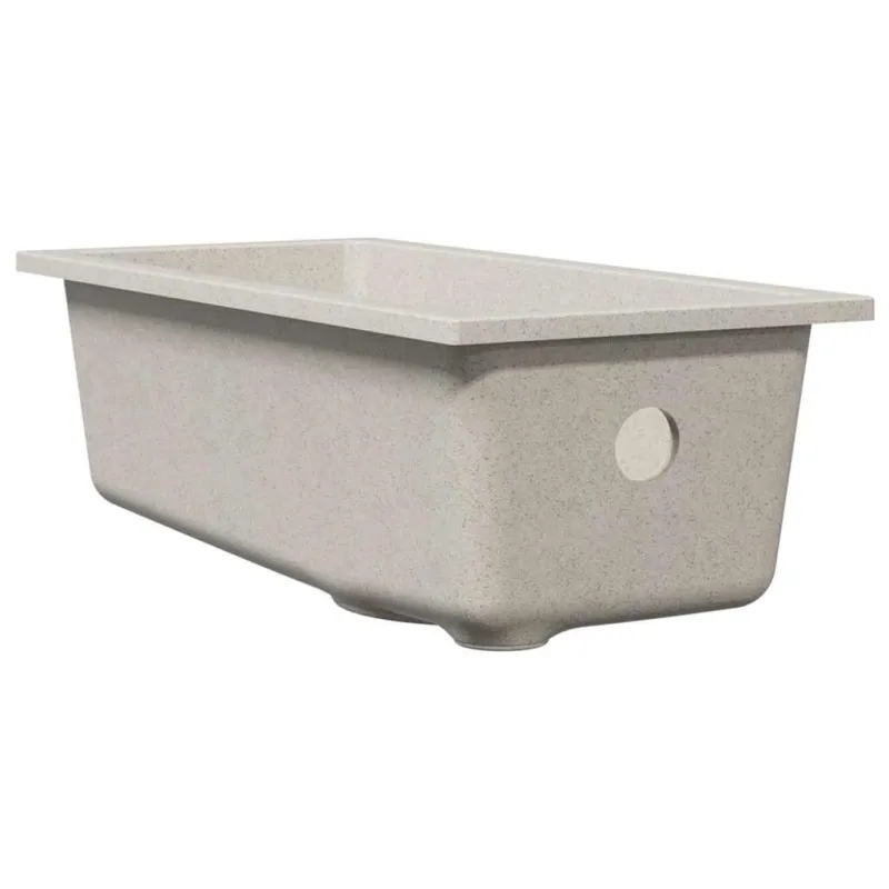 Virtuvės kriauklė Smėlio 21 x 44 x 14 cm Granitas