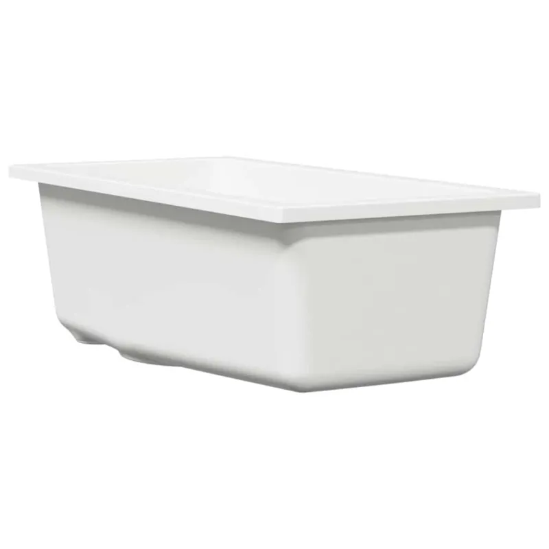 Virtuvės kriauklė Balta 21 x 44 x 14 cm Granitas