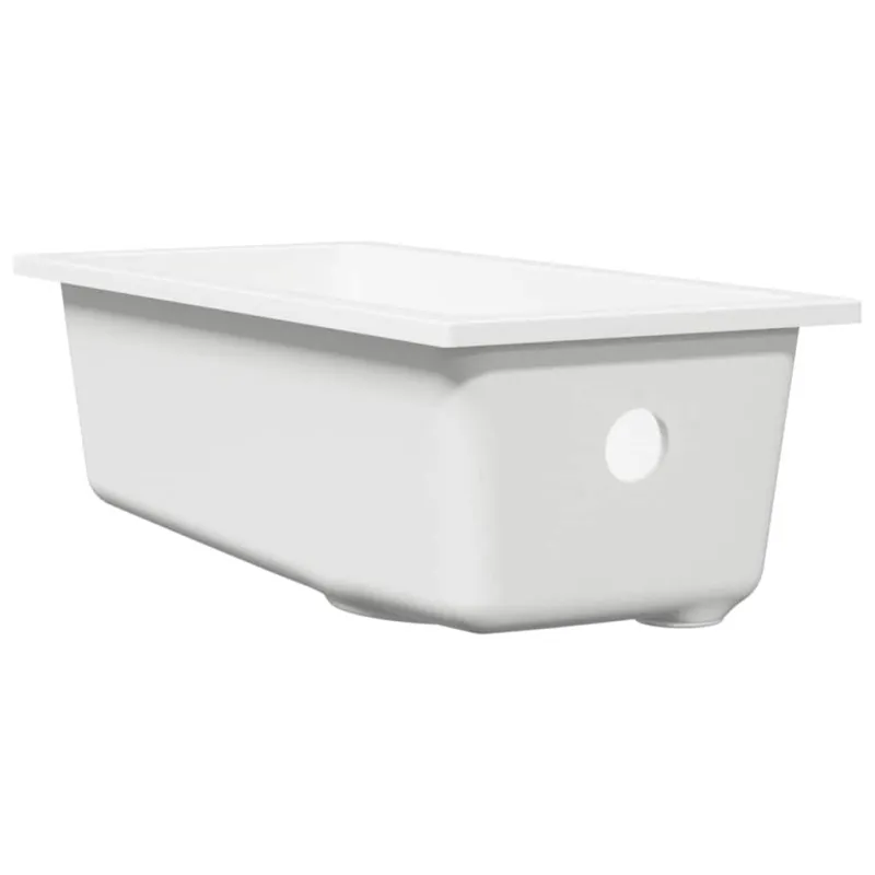 Virtuvės kriauklė Balta 21 x 44 x 14 cm Granitas