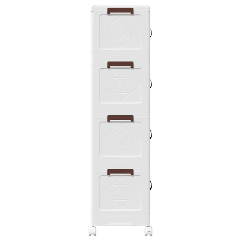 Sukraunama daiktadėžė su ratukais, 28 L, 48x29,5x112,5 cm