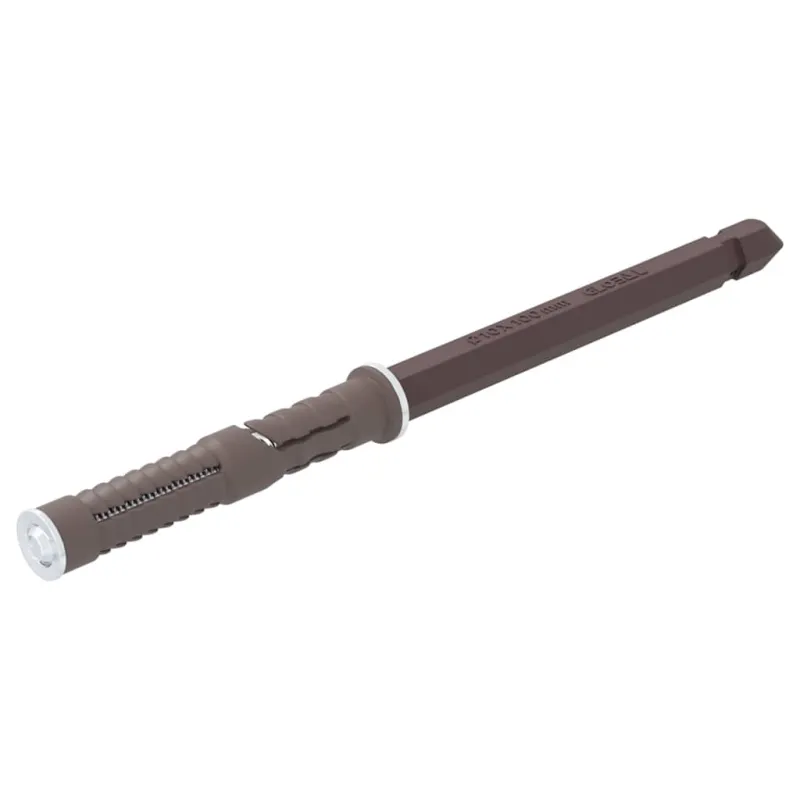Svorio lentynų laikikliai 12 pcs Smėlio Ø10 x 170 mm Plienas