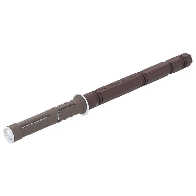 Svorio lentynų laikikliai 12 pcs Smėlio Ø14 x 210 mm Plienas