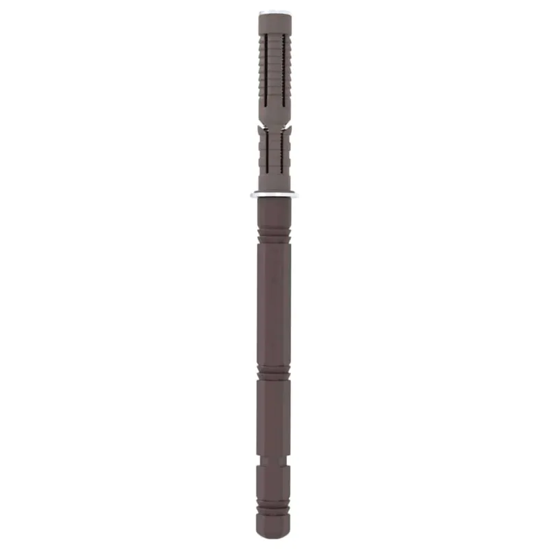 Svorio lentynų laikikliai 12 pcs Smėlio Ø14 x 210 mm Plienas