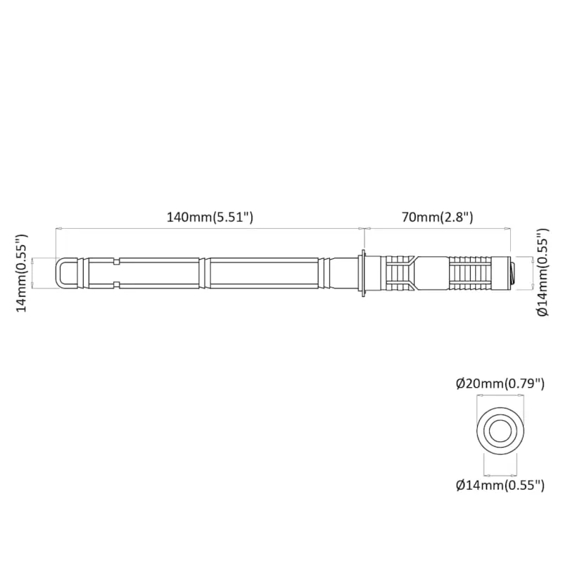 Svorio lentynų laikikliai 12 pcs Smėlio Ø14 x 210 mm Plienas