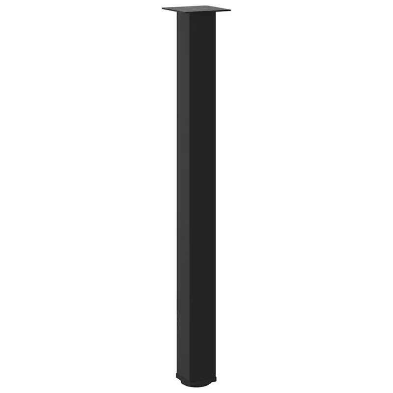 Baro stalo kojos, 4 vnt., juodos, 100-102 cm, plienas