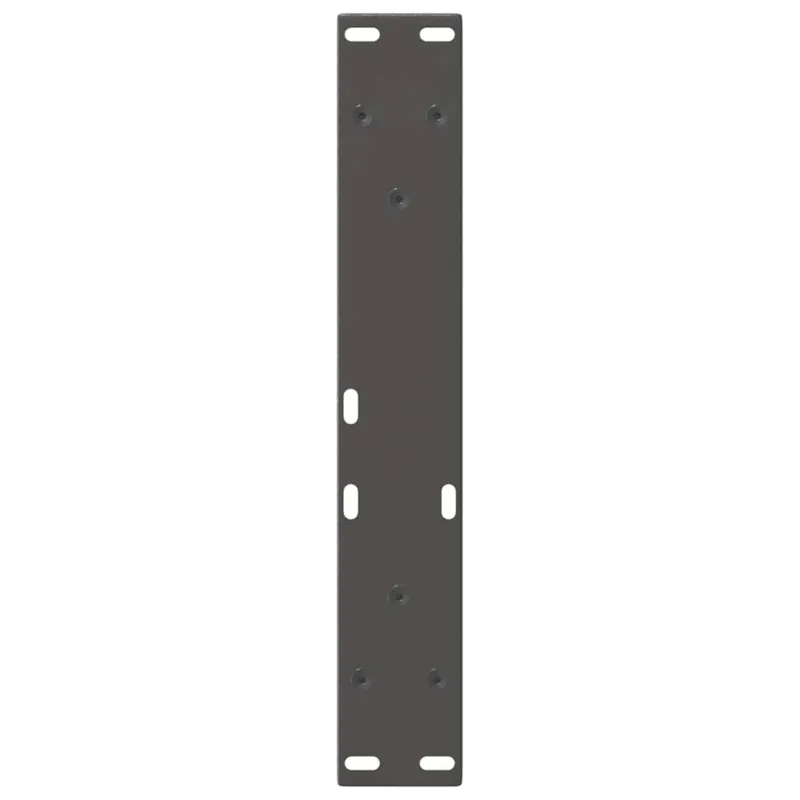 Kavos staliuko kojelės, V formos, 2 vnt., antracito spalvos, 30x(30-31,3) cm, plienas