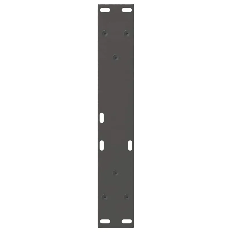 Kavos staliuko kojelės, V formos, 2 vnt., antracito spalvos, 40x(30-31,3) cm, plienas