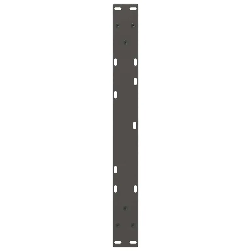 Kavos staliuko kojelės, V formos, 2 vnt., antracito spalvos, 50x(30-31,3) cm, plienas