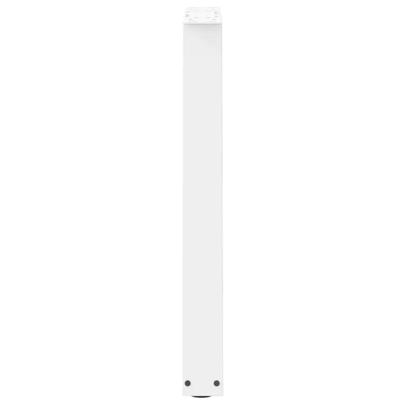 Valgomojo stalo kojelės, V formos, 2 vnt., baltos, 50x(72-73,3) cm, plienas
