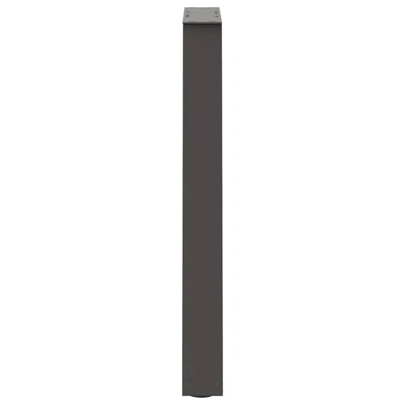 Valgomojo stalo kojos, V formos, 2 vnt., antracito spalvos, 60x(72-73,3) cm, plienas