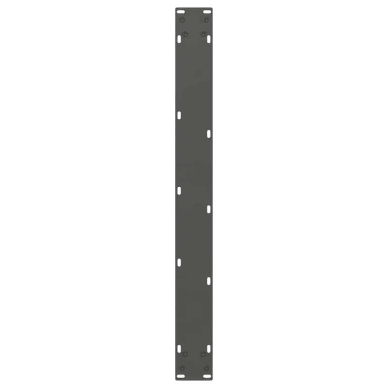 Valgomojo stalo kojos, V formos, 2 vnt., antracito spalvos, 80x(72-73,3) cm, plienas