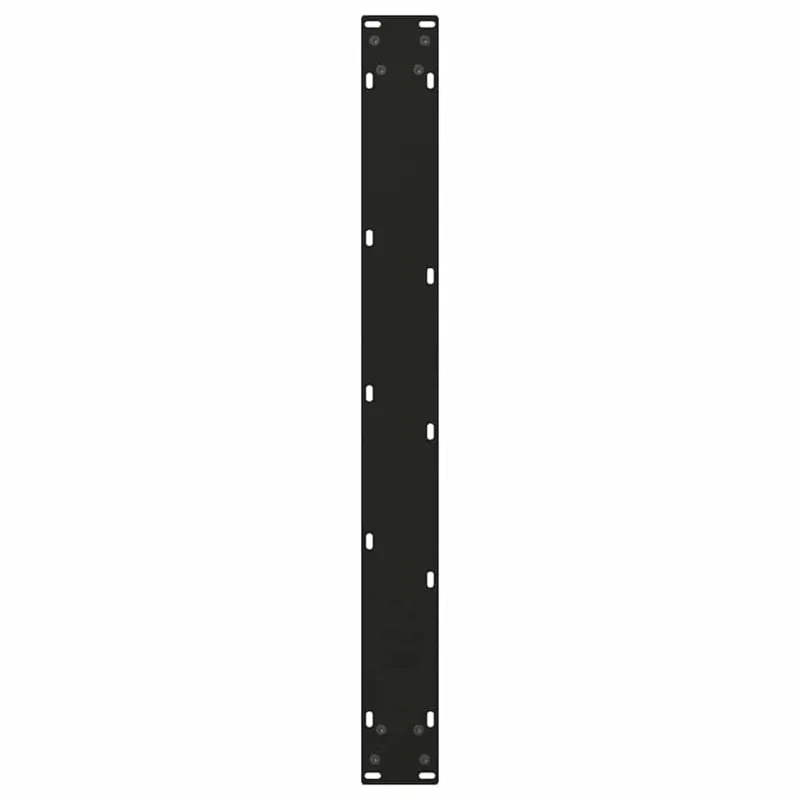 Valgomojo stalo kojelės, V formos, 2 vnt., juodos, 90x(72-73,3) cm, plienas