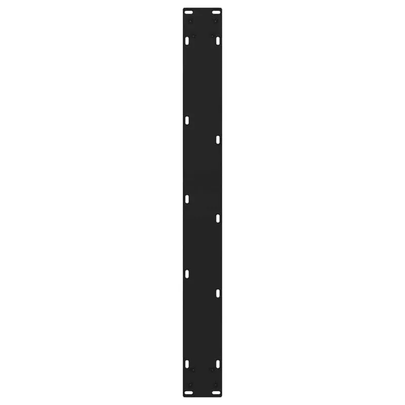 Valgomojo stalo kojos, 3 vnt., juodos, 70x(72-73,3) cm, plienas, V formos