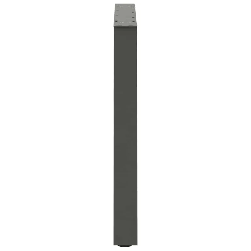 Valgomojo stalo kojos, V formos, 3 vnt., antracito spalvos, 70x(72-73,3) cm, plienas