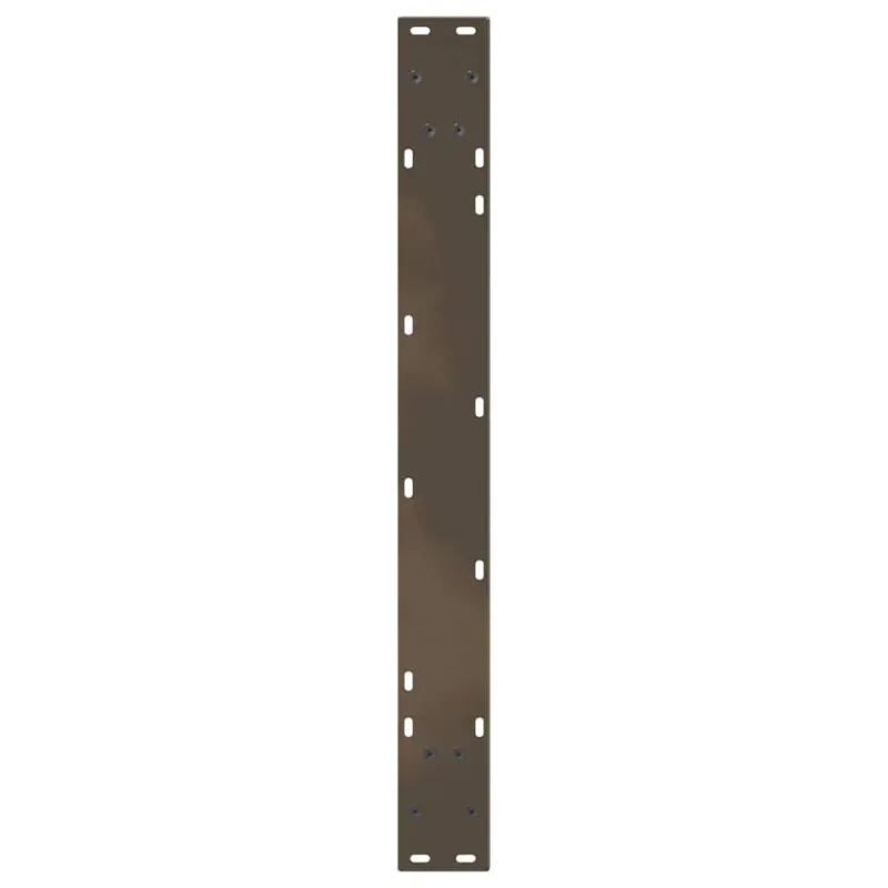 Valgomojo stalo kojelės, V formos, 3 vnt., natūralus plienas, 70x(72-73,3) cm, plienas
