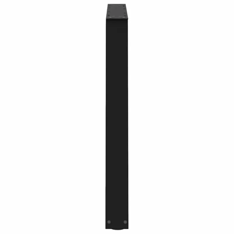 Valgomojo stalo kojos, 3 vnt., juodos, 90x(72-73,3) cm, plienas, V formos