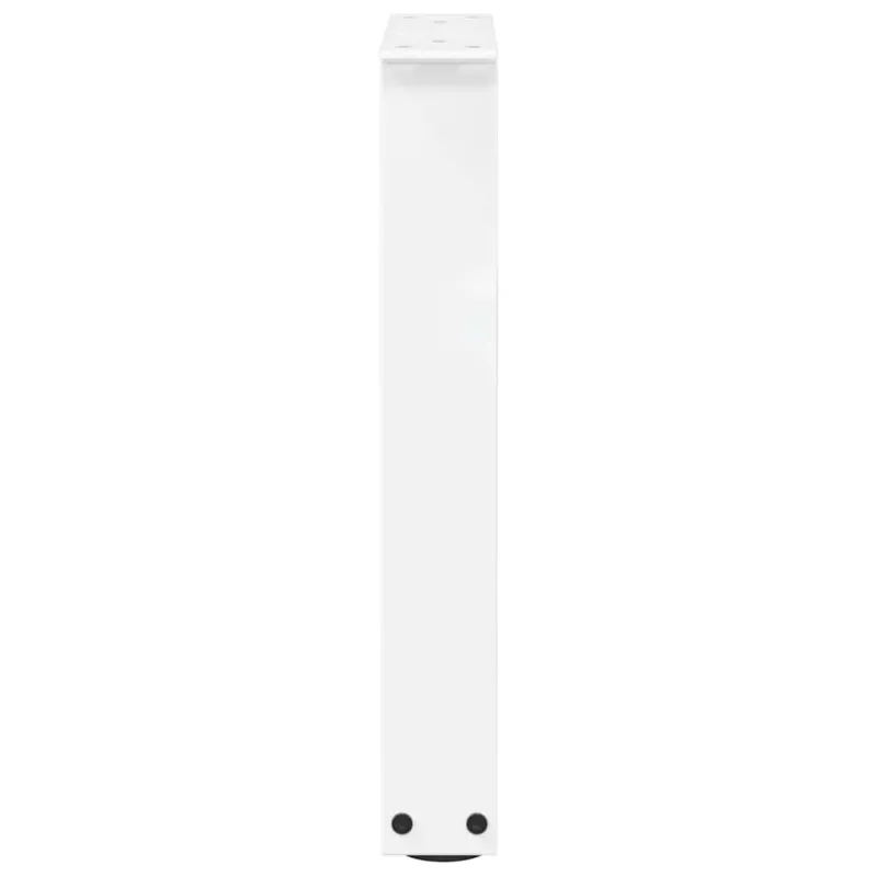 Kavos staliuko kojelės, V formos, 2 vnt., baltos, 28x(42-43,3) cm, plienas