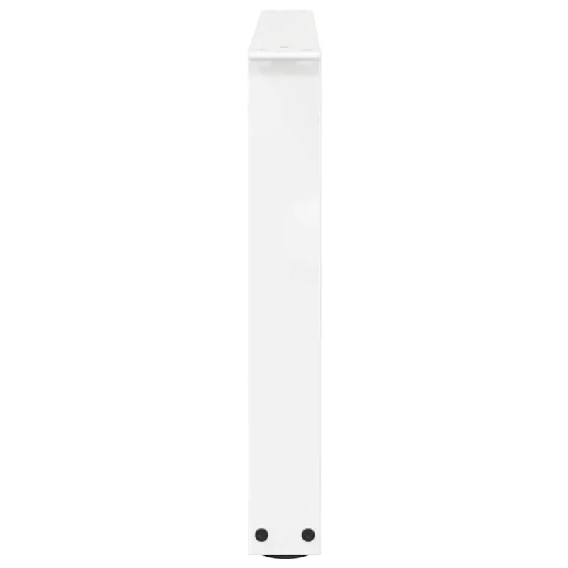 Kavos staliuko kojelės, V formos, 2 vnt., baltos, 70x(42-43,3) cm, plienas