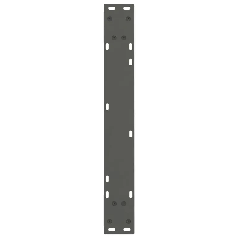 Valgomojo stalo kojos, V formos, 2 vnt., antracito spalvos, 60x(72-73,3) cm, plienas