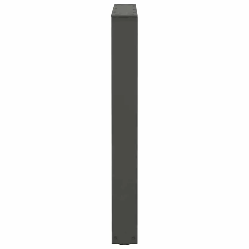 Valgomojo stalo kojos, V formos, 2 vnt., antracito spalvos, 70x(72-73,3) cm, plienas