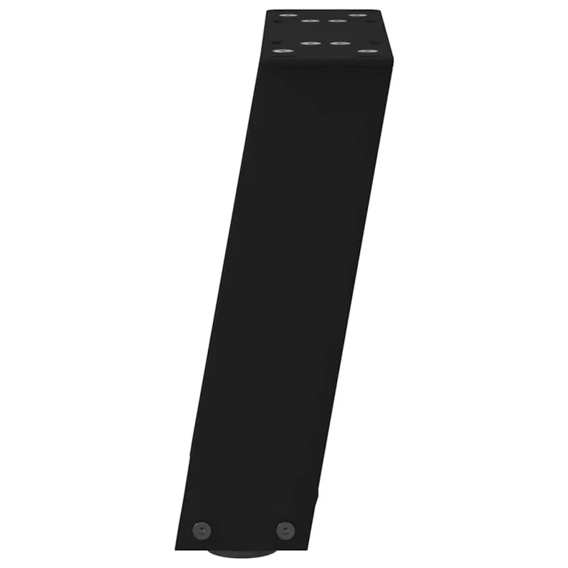 Kavos staliuko kojelės, 2 vnt., juodos, 30x(30-31) cm, plienas, U formos