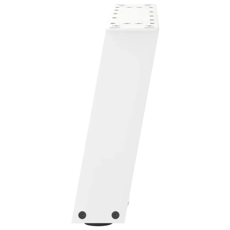 Kavos staliuko kojelės, 2 vnt., baltos, 40x(30-31) cm, plienas, U formos