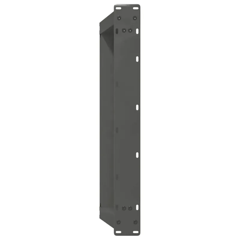 Kavos staliuko kojelės, 2 vnt., antracito spalvos, 60x(30-31) cm, plienas
