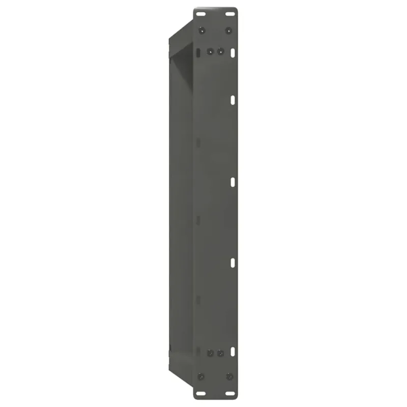 Kavos staliuko kojelės, 2 vnt., antracito spalvos, 70x(30-31) cm, plienas