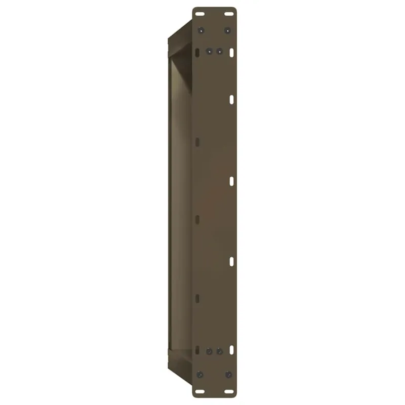 Kavos staliuko kojelės, U formos, 2 vnt., natūralus plienas, 70x(30-31) cm, plienas