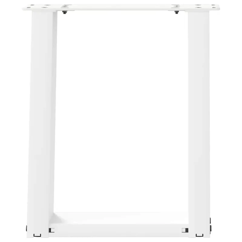 Kavos staliuko kojelės, 2 vnt., baltos, 28x(42-43) cm, plienas, U formos