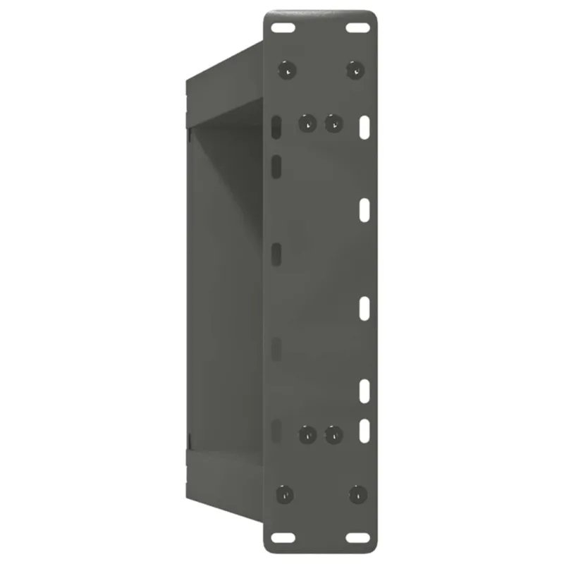 Kavos staliuko kojelės, 2 vnt., antracito spalvos, 38x(42-43) cm, plienas